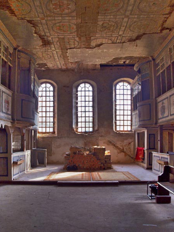 Denkmalsanierung Dorfkirche Steinitz Denkmalpflege Sachsen